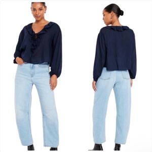 Old Navy High Rise WOW Barrel Leg Jeans 4